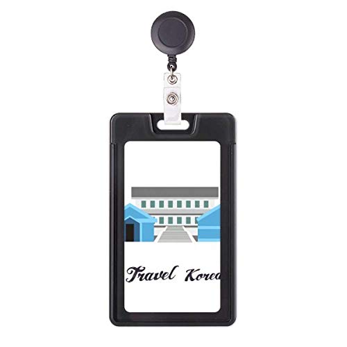 Étui rétractable pour badge Corée DMZ porte-carte enrouleur robuste