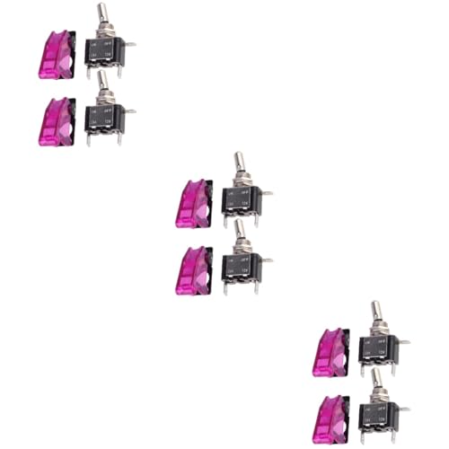 Bouton de commande lumineux étanche avec interrupteur à bascule LED pour véhicule