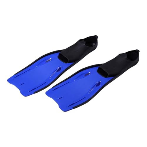 rockible Snorkeling Fins Diving Fins Traveling Gear Versatile Full Foot Pocket Swimming Flippers Long Fins for Summer Swimming Outdoor, S