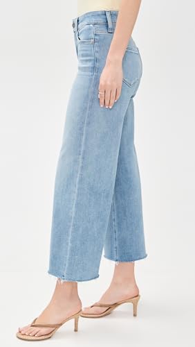 PAIGE Women's Anessa Ankle Wide Leg Jeans4