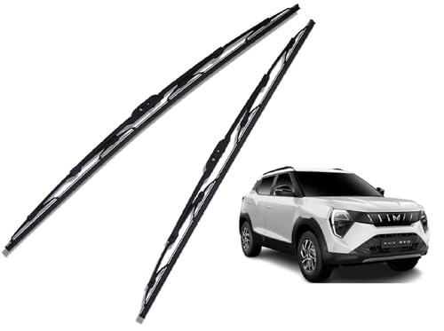 Image of Auto Hub Car Wiper Blade Compatibility with Mahindra XUV 3XO Windshield Car Wiper Blade Size D-24,P-16
