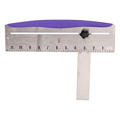XLKJ Cake Scraper, Adjustable Stainless Steel Cake Edge Cutter for DIY Baking, Cake Smoother Scraper for Cake Cream Baking Decorating Cover