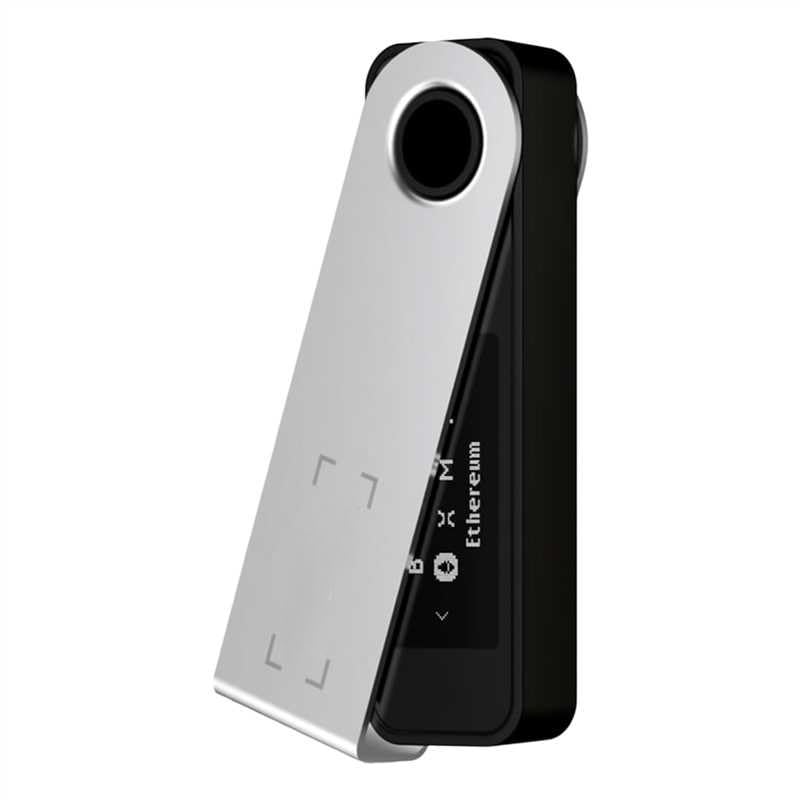 Nano X 認証暗号資産ハードウェレット - 認証チップで秘密鍵をオフライン保管、1000以上の暗号通貨・NFTをBluetoothで外出先でも安心管理