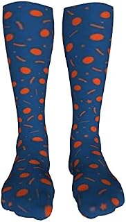 702 Unisex Office Socks Red Little Eggs Socks Warmer Walking Socks Casual Running Socks For Trekking Yoga 50Cm