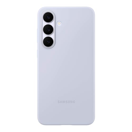 Image of SAMSUNG Galaxy S25 FE Silicone Phone Case, Colorful Phone Cover, Functional, Comfortable Design, Easy to Hold, US Version, Light Blue
