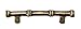Carpe Diem Hardware 964-3 Feng Shui Bamboo 3-Inch O.C. Pull, Antique Brass