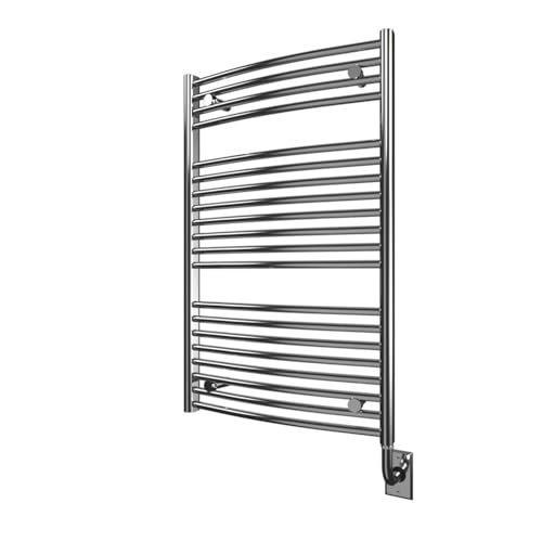 ICO Bath E2023 ICO Bath E202 Tuzio Blenheim 23-1/2"W x 37"H Electric Plug-in Steel Towel Warmer
