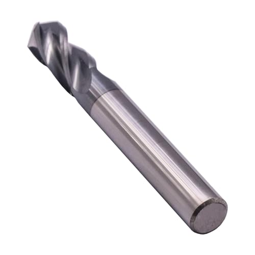 Image of 4 Flute 90 Solid Carbide Drill Mill Set(2Pcs, 5 /16 inch), AlTiN Coated | 90 Included Angle, 5 /16 inch Cutting Dia, 5 /16 inch Shank, 13 /16 inch LOC, 2-1 /2 inch OAL For Milling Alloy Steel, Carbon Steel, Cast Iron