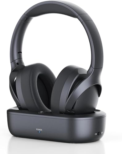 ANSTEN TV Wireless Headphones - 30 m Range, Plug-and-Play