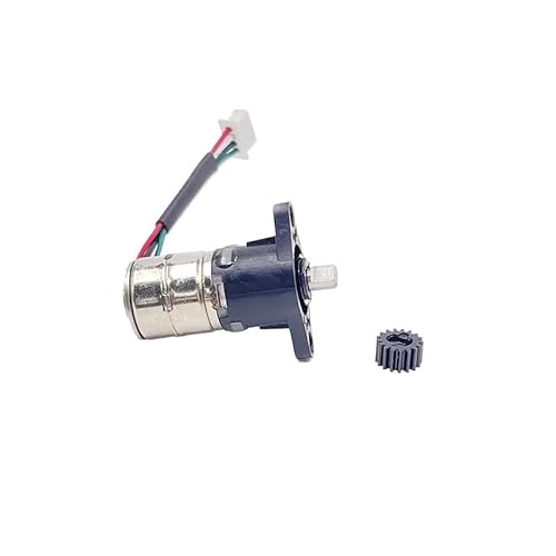 TSIOHKBS DC 5V 10mm Diameter Planetary Gear Stepper Electronic Starter 2-Phase 4-Wire Gear Reducer Stepping Engine 20.5 Ohms DIY