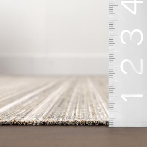 Tapis d'intérieur/extérieur lavable et résistant pour terrasse nuLOOM - 3