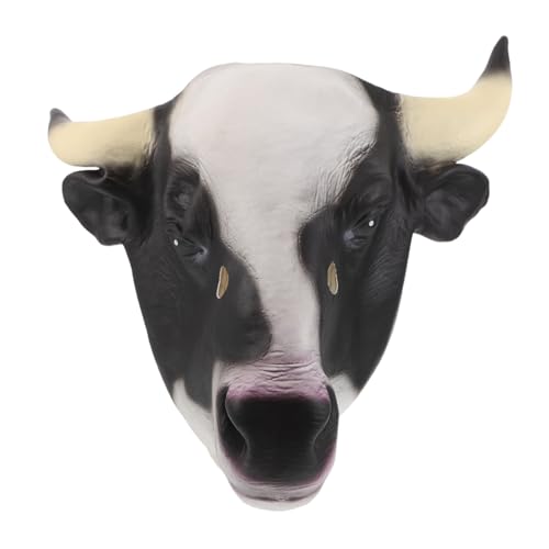 Masque vache latex réaliste pour un déguisement réussi et confortable