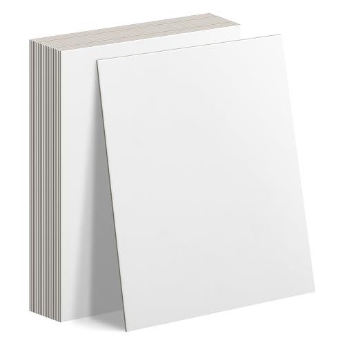 Listado de Cartón prensado Top 10. 47 AUEAR, paquete de 20 hojas de aglomerado de 8.5 x 11 pulgadas, cartón grueso, tablero de aglomerado de álbumes de recortes, tablero de carpetas de libros, tablero de papel para...