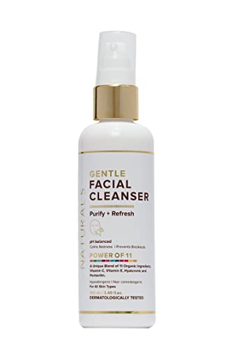 Image of Ph Balanced Gentle Face Wash With Vitamin C, Vitamin E, Hyaluronic And Pentavitin, Intense Hydration, Anti - Acne, Removes Dirt, Impurities, Excess Oil & Makeup, Skin Brightening 100ml