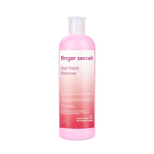 Nail Polish Remover for Nails,finger secret Nail Polish Remover 480ML,Gel Remover For Nails,Professional Gel Polish Remover for Quickly & Easily & Effectively Remove Gel Polish