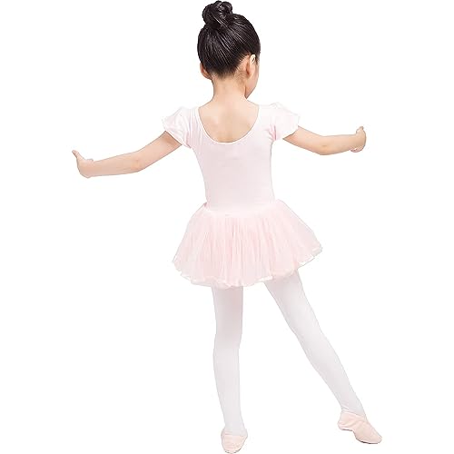 Dancina Girls Skirted Leotard Tutu Ballet Dance Dress Cotton Front Lined2