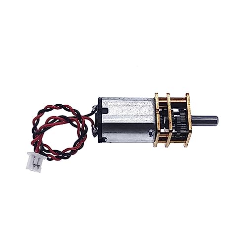 Motor de reducción G12-N20 micro motor CC de 6V con engranaje metálico para proyectos estables