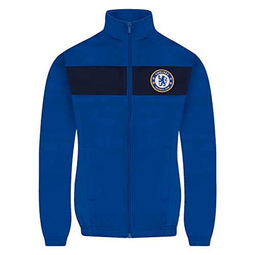 Chelsea Official Football Gift Boys Tracksuit Set Royal 6-7 Years SB - Image 2