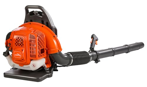 Getell Gas Powered Backpack Leaf Blower – 65CC 2-Stroke Engine, 850 CFM & 220 MPH for Heavy Duty Commercial Lawn Care, Wet Leaf & Debris Removal (GT3672)