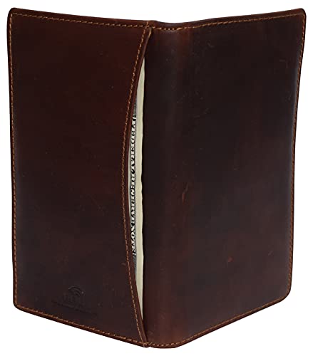 RFID Blocking Bifold Crazy Horse Leather Credit Card ID Holder Long Wallet4