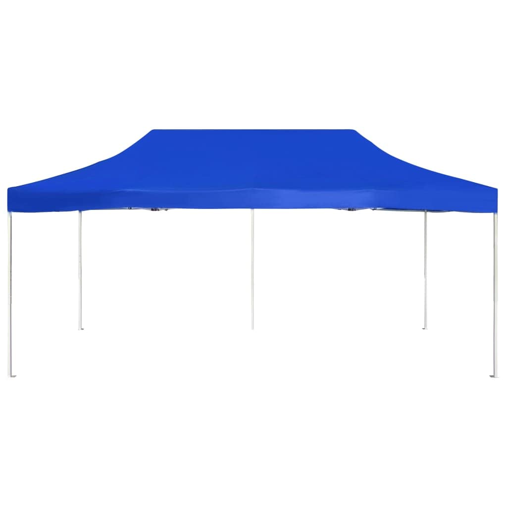 Gazebo pieghevole professionale 6x3 m Alluminio Blu