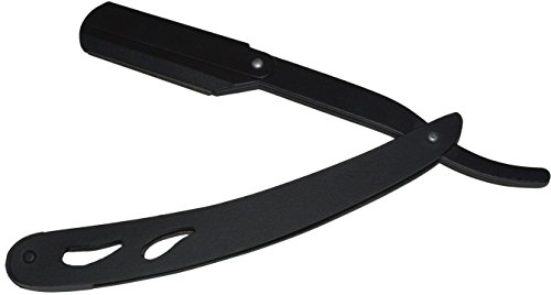 Straight Edge Barber Razor (Black Straight Razor)