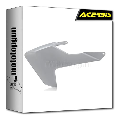 Radiator scoops Acerbis 0021827.070 gris pour Husqvarna FE 250 de 2017 à 2019