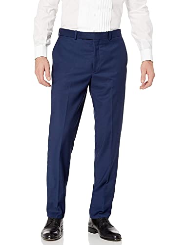 Adam Baker Men’s Slim Fit Double Breasted Peak Lapel 2-Piece Tuxedo Suit Set4