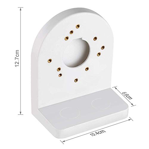 Support caméra IP étanche alu pour fixation murale extérieure