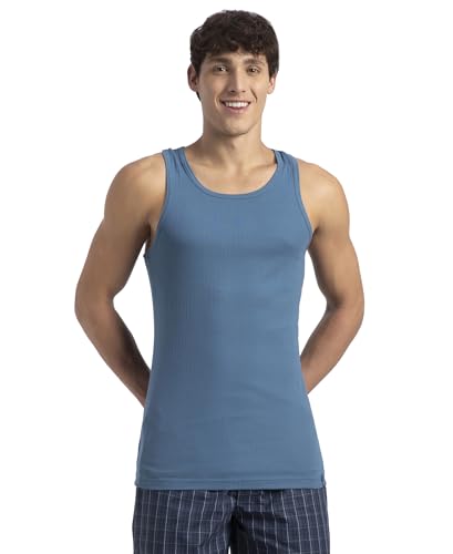 Image of Jockey 9922 Men Super Combed Cotton Rib Round Neck with Racerback Gym Vest