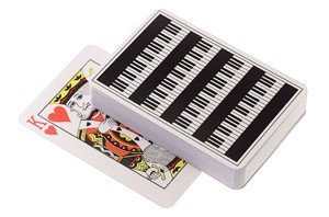 Cartas de poker Music Keyboard Gift House
