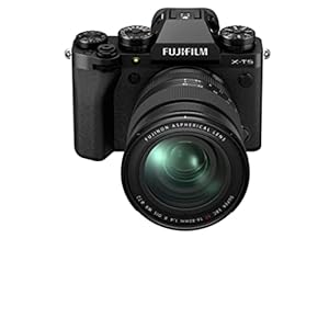 Fujifilm X-T5 Cámara Digital Mirrorless con Objetivo Zoom XF16-80mm/F4 R OIS WR, Black