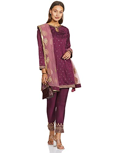 Image of W for Woman Women's Rayon Salwar Suit Set