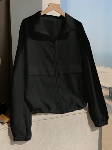 The Perfect Women's Casual Jacket for Fall Winter 2025: Cozy, Chic, and Effortlessly Stylish in Black - Image 5