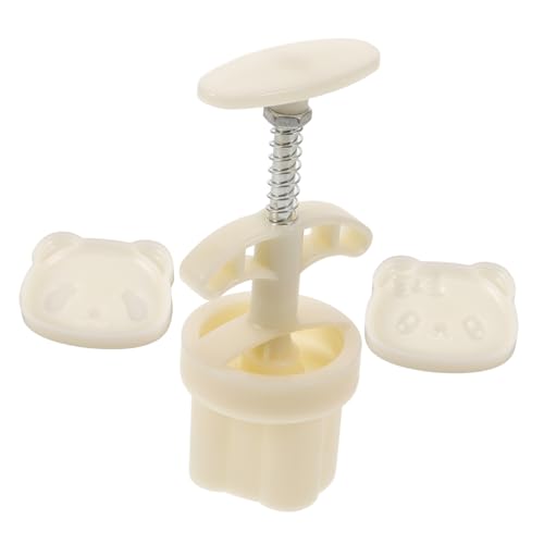 Mikinona Panda Cookie Set Moon Cake Molds Non-sticky Baking Moulds for Diy Desserts