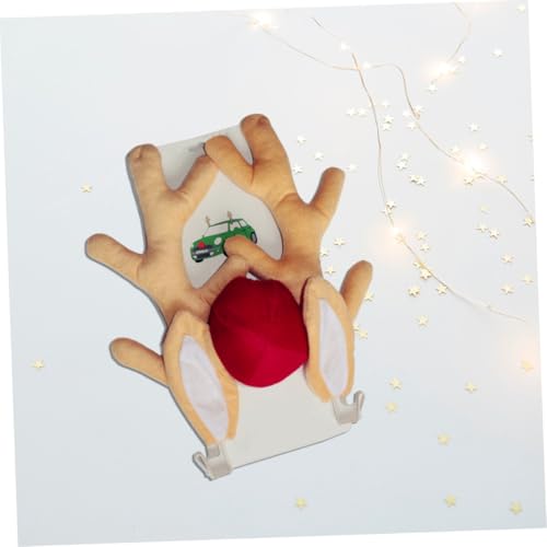 Décorations de voiture de cerf pour décorer son véhicule à Noël