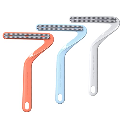 ULTECHNOVO 3pezzi Rasoio Per Rimozione Pelo Animale Pulisci Pelucchi Tappeti Rimuovi Pelo Tessuti Spazzola Cane Durevole e Pratico