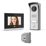 Extel Videoportero 2 Hilos, Pantalla 4', Cámara e Interfono Compacto