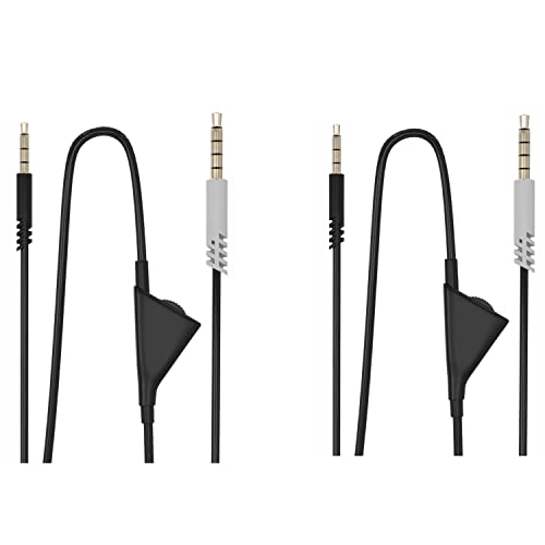 Image of ElloGear Replacement Cable for Astro A10 with Volume Control - 2 Pack