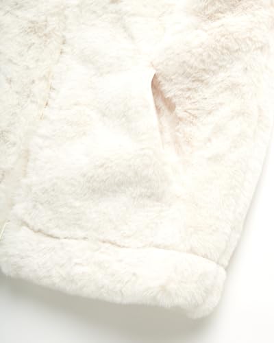 URBAN REPUBLIC Girls Faux Fur Vest - Lightweight Sleeveless Sherpa Fleece Vest Plush Fur Coat Cute Clothes for Girls (7-16)4