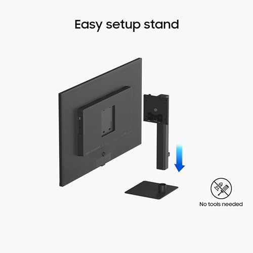 Image of Samsung 27 inch (68.47cm) 4K ViewFinity S7 Monitor|UHD 3840 x 2160|IPS Panel|350nits|1.07 Billion Colors|Ports-HDMI,DP,Headphone|PIP|PBP|HDR10|Easy Setup Stand|Eye Care Technology|LS27D700EAWXXL|Black