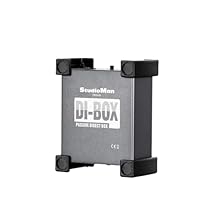 【StudioMan PRO100】Suitable for various stage performances and rehearsals. 【Small Size, Big Effect】Converts a line or instrument level unbalanced signal to a low impedance microphone level balanced signal. 【Excellent Performance】Impedance and signal m...
