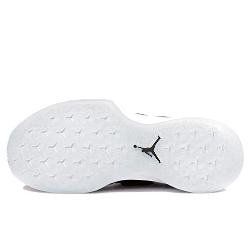 Nike Air Jordan Trainer 2 Flyknit Mens Basketball Trainers 921210 Sneakers Shoes (UK 6 US 7 EU 40, Black White 010)