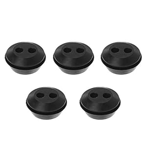 ZZALLL 5 Stks Borstel Cutter Gras Trimmer Brandstof Olie Pijp Slang Wasmachine Grommet Met 2 Gaten