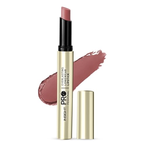 Image of INSIGHT Professional Everlasting Longwear Lipstick | Velvety Smooth Finish | Highly Pigmented | Transferproof,Waterproof,Smudgeproof | Infused with Vit E & Marula Oil - (Glitch) 2.5gm