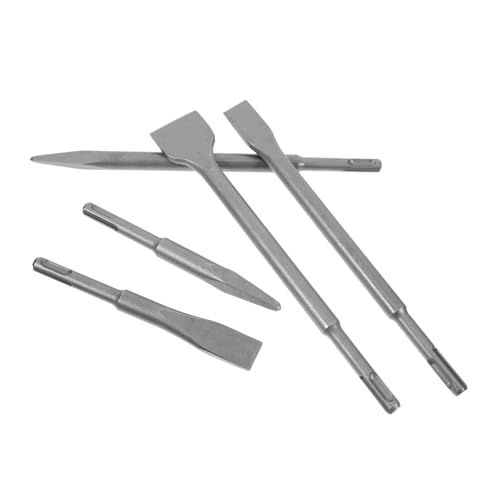 PRETYZOOM 5pcs Set Concrete Drill Bit Set for Electric Hammer for Masonry Wall and Brick Drilling Versatile Impact Drill Bits with Carrying Case