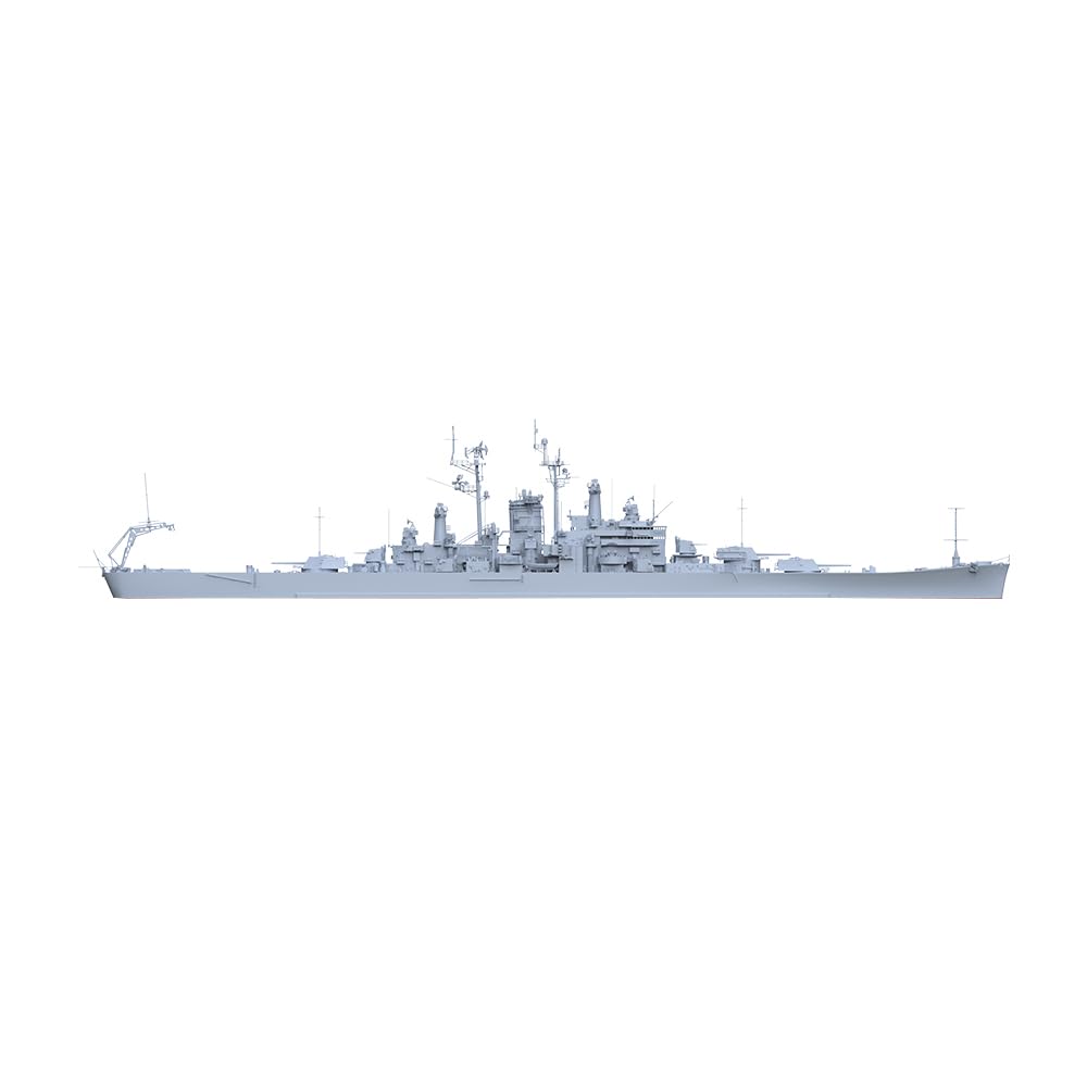 MRY-SFW SSC600570-A 1/600 model wojskowy US Navy Newport News ciężki krążownik