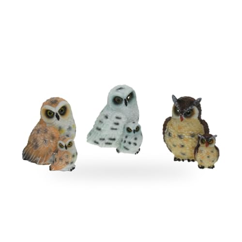 Figurines d'animaux hibou Cornelißen en cadeau idéal pour passionnés de nature