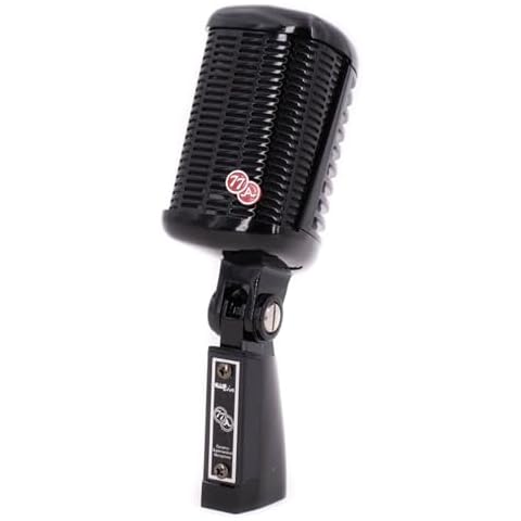 CAD Audio A77BK Supercardiod Large Diaphragm Dynamic Side Address Microphone, Black Cover