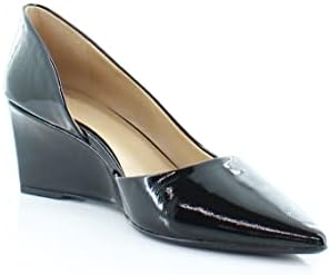 Naturalizer Women's Demie Wedge Pump Black Patent Leather 7 W | Image 3